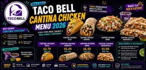 Taco Bell Cantina Chicken Menu