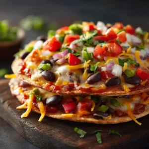 Veggie Mexican Pizza