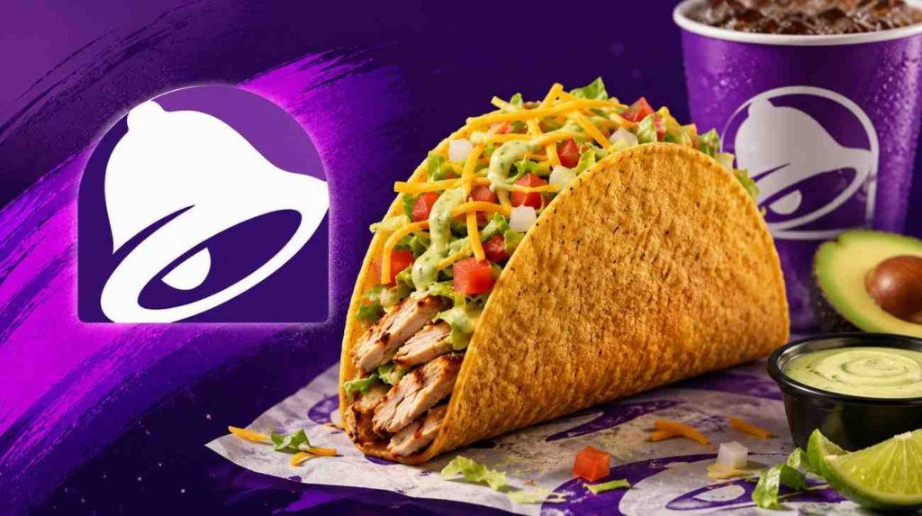 Taco Bell Cantina Chicken Crispy Taco 