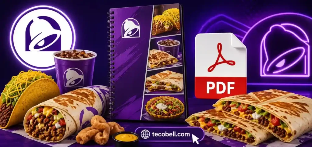 Taco Bell PDF Menu With Prices