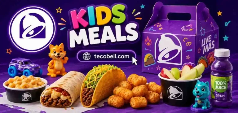 Taco Bell kids Meals Menu with Price