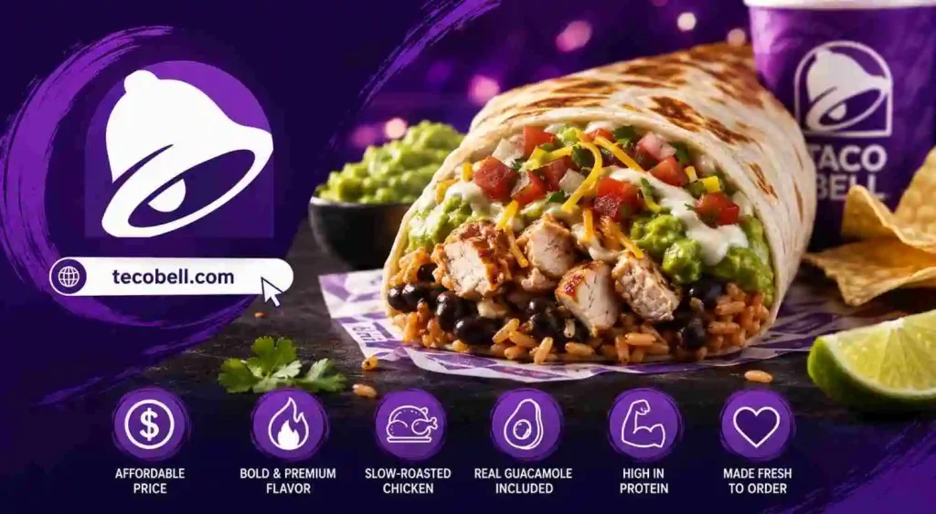 Taco Bell Cantina Chicken Burrito
