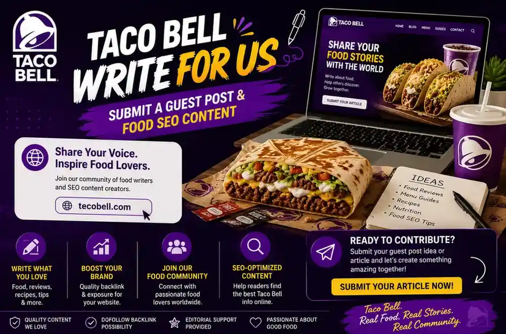Taco Bell Write for Us